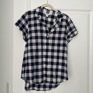 JCrew Plaid Shirt Medium